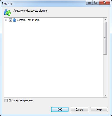 Plug In List